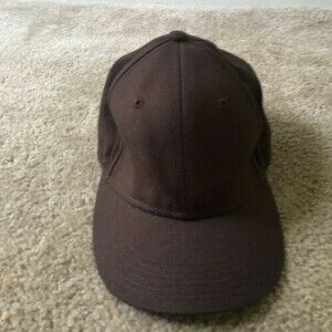 FINL 365 Men's Fitted Hat Cap Size 7 1/4 Brown